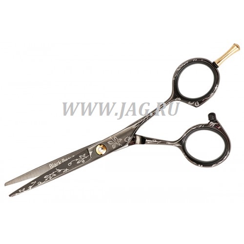 Ножницы парикмахерские Katachi Black Beauty прямые, 5.5 K21055