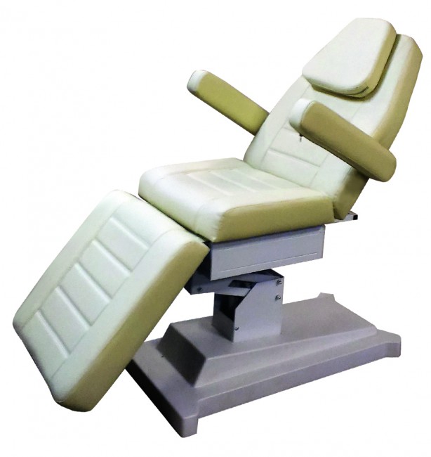 Косметологическое кресло Альфа М 2 мотора Регулирование высоты, наклона спинки