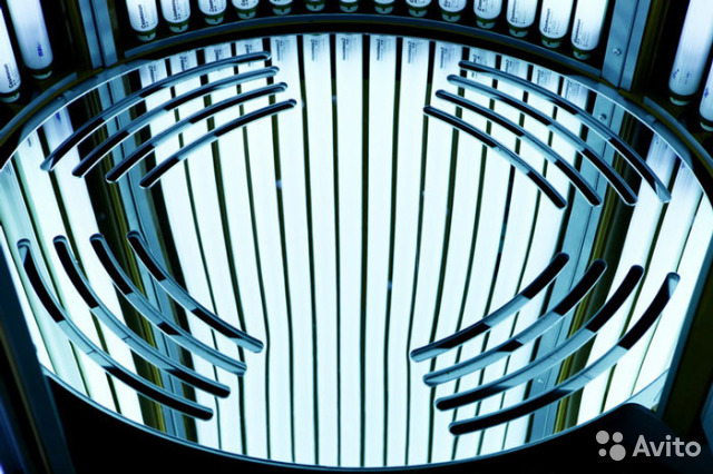 Зеркальный пол для всех видов вертикальных соляриев