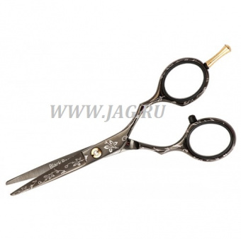 Ножницы парикмахерские Katachi Black Beauty прямые 5.0 K20950