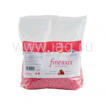 BI NEW! Плёночный воск с экстрактом клубники 1000 г