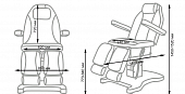 Педикюрное кресло Шарм 3-мотора М