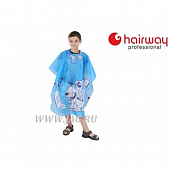 Пеньюар нейлоновый водонепроницаемый Детский (голубой)
