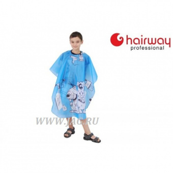 Пеньюар нейлоновый водонепроницаемый Детский (голубой)