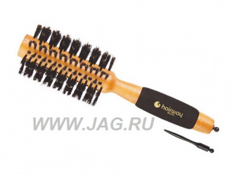 Брашинг Hairway Aero натур.щетина 65 мм №06334