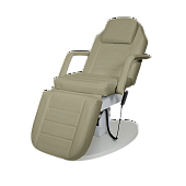 Кресло косметологическое ЭЛЕГИЯ М, 2 Мотора Подъемный механизм кресла и спинки и