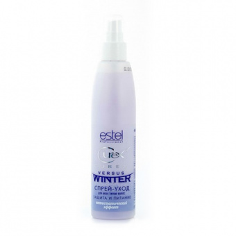 Estel CUREX WINTER Спрей -уход Защита и питание с антистатическим эффектом для всех типов волос 200 ml
