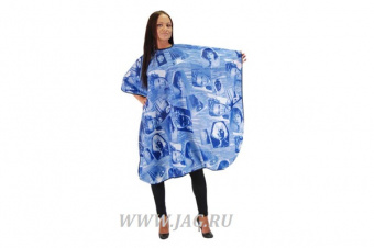 Пеньюар нейлоновый водонепроницаемый Summer in City (синий)