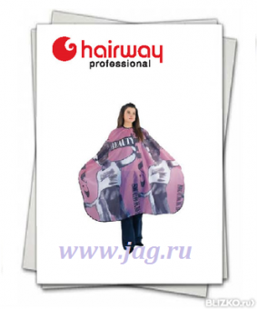 Пеньюар нейлоновый водонепроницаемый Beauty (сиренево-черный)